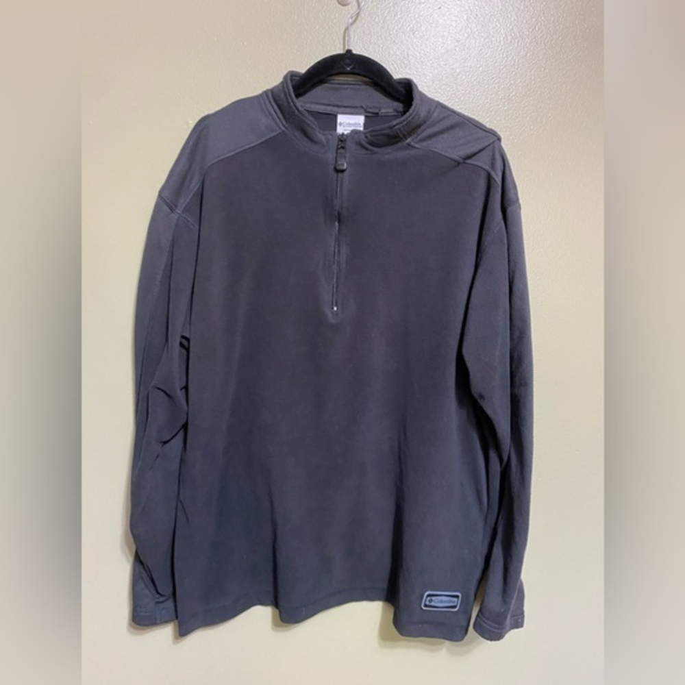Columbia Quarter Zip Pullover, Size L